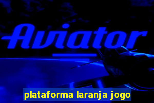 plataforma laranja jogo